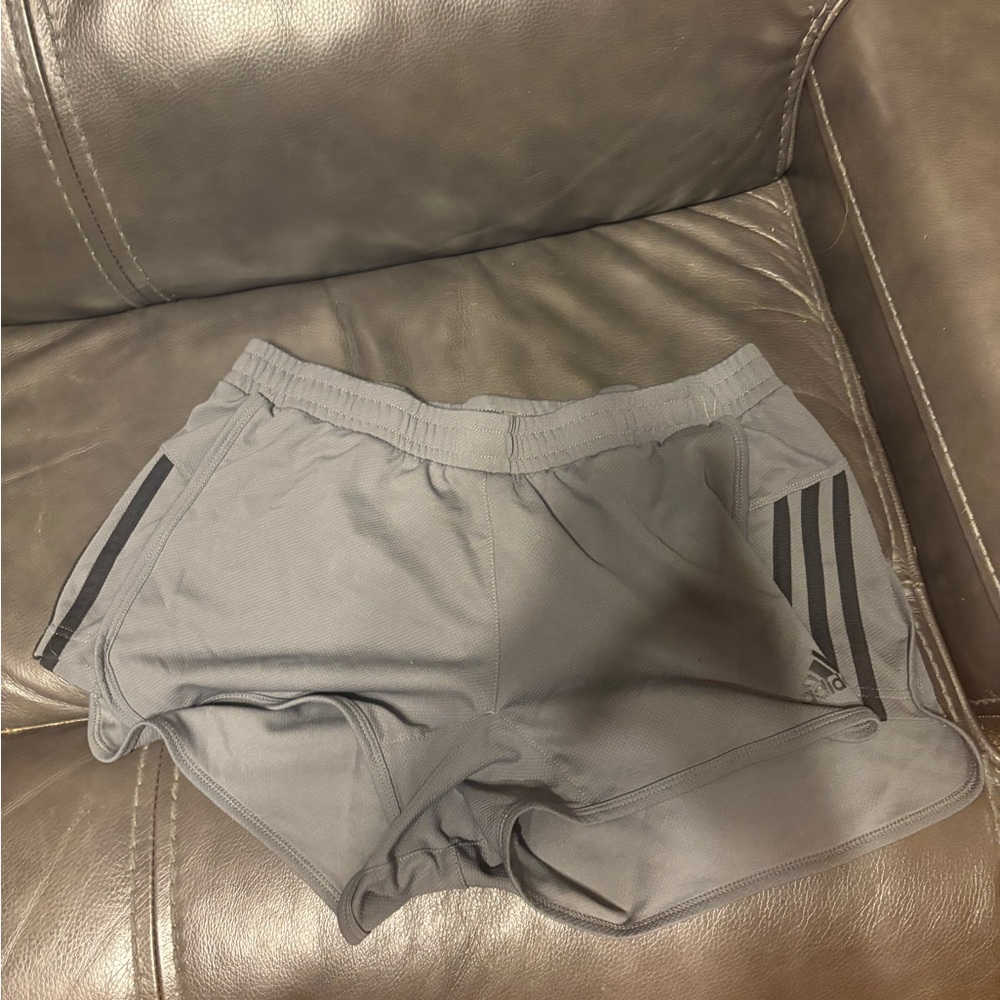 adidas Charcoal Gray Athletic Shorts